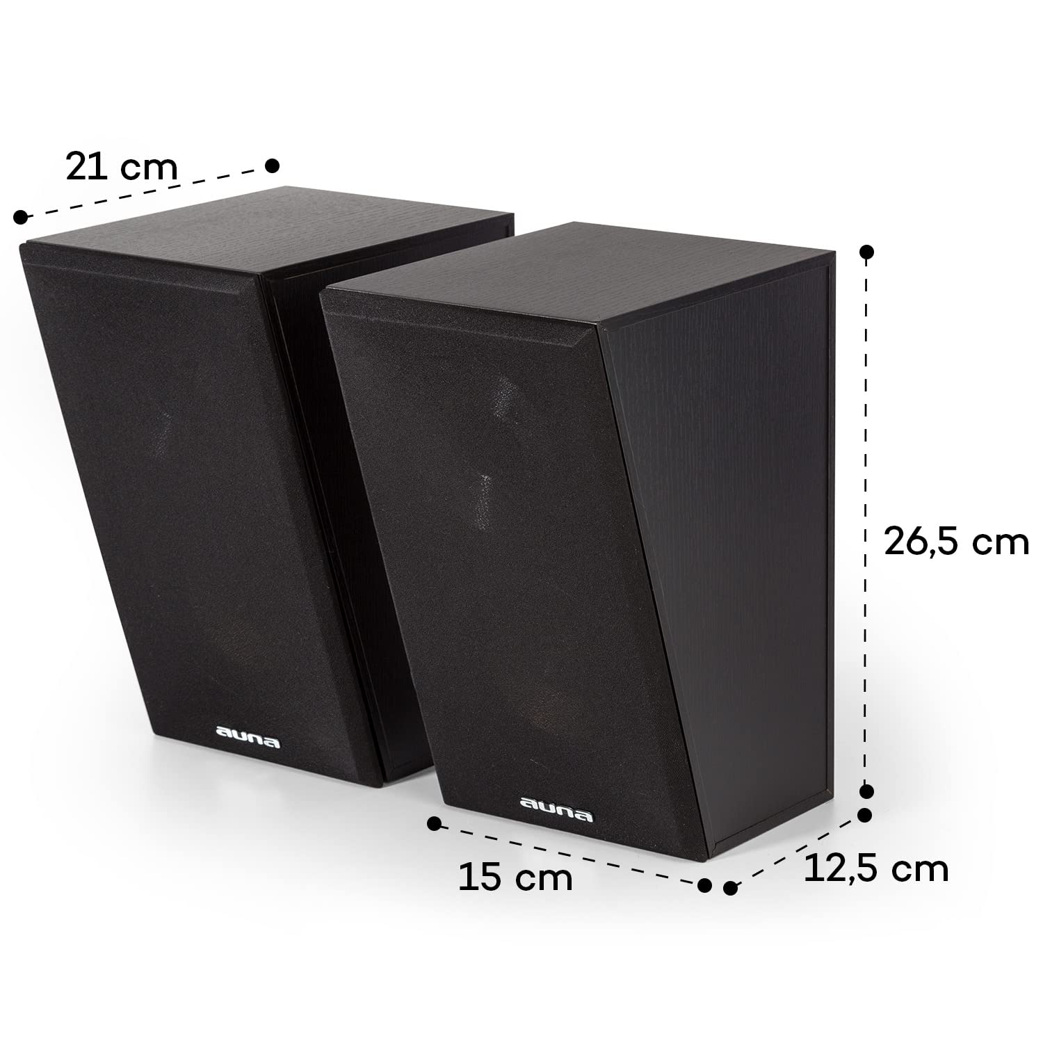 auna-two-hi-fi-lautsprecher-boxen-paar-passiv-100w-mit-60w-rms-subwoofer-wei image 7
