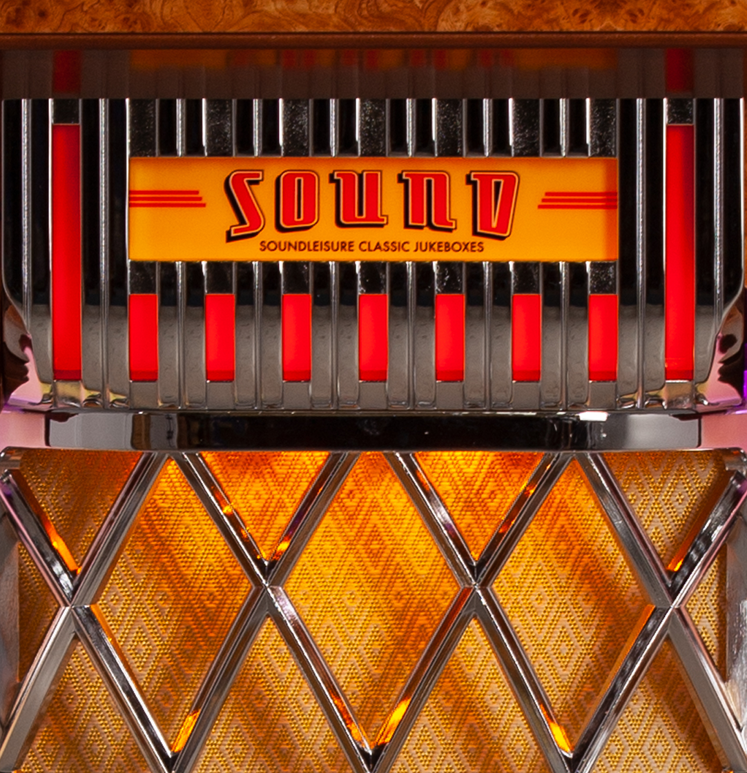 sound-leisure-sl45-vinyl-jukebox-wurlitzer-1015-tribut image 3