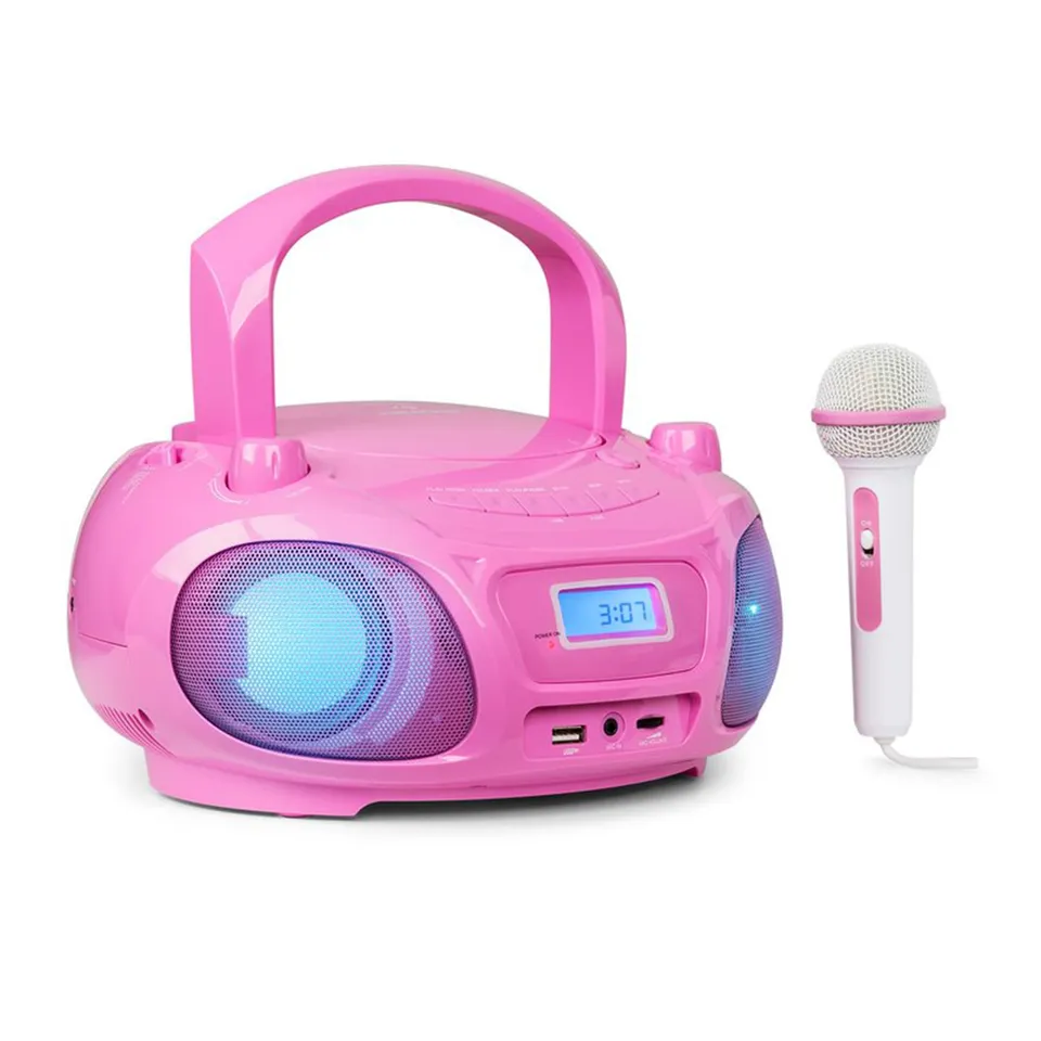 auna-boombox-cd-radio-mit-mikrofon-und-bluetooth-tragbar image 1
