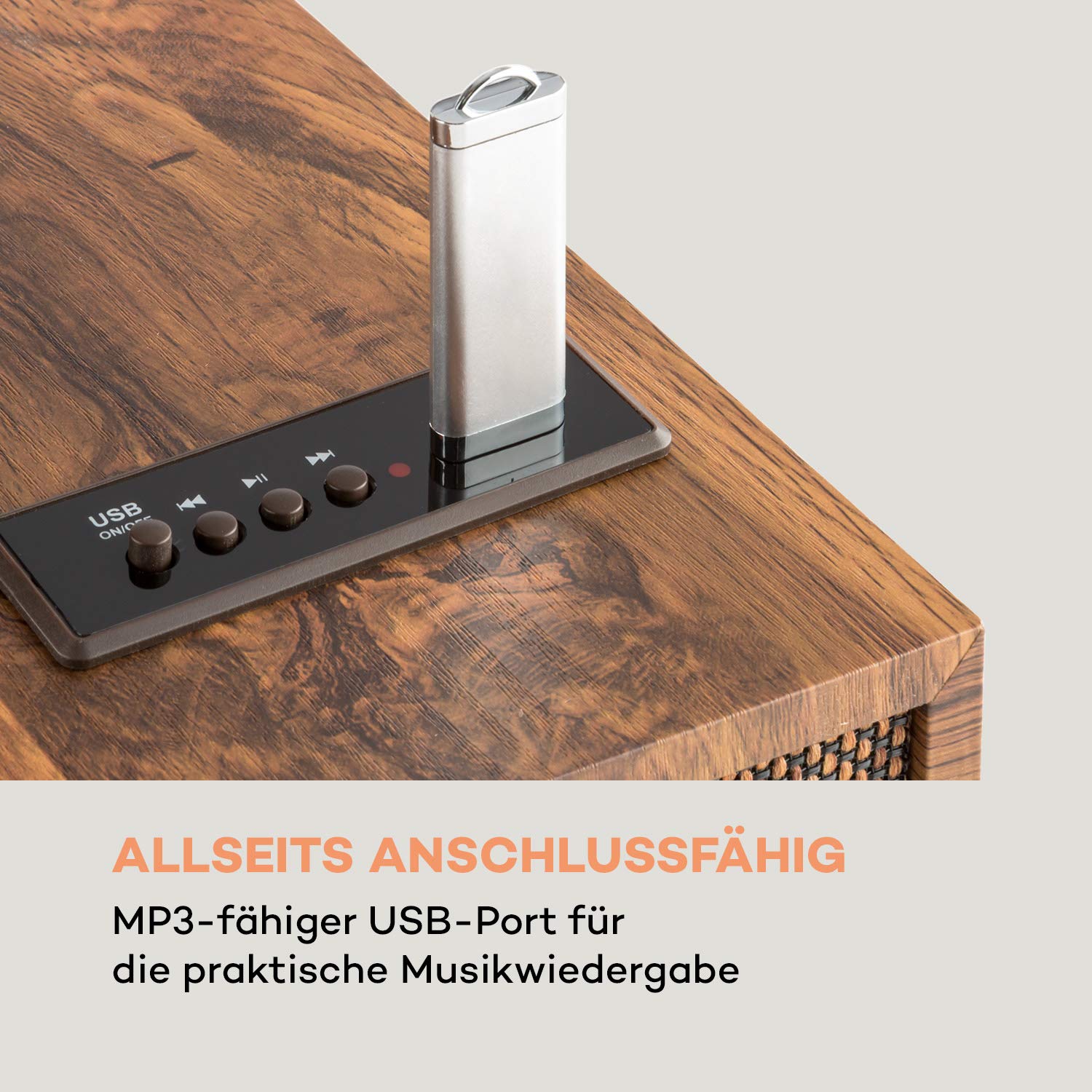 auna-verticalo-retro-plattenspieler-vertikal-bluetooth-usb-holzoptik-36-x-38-x-2 image 3