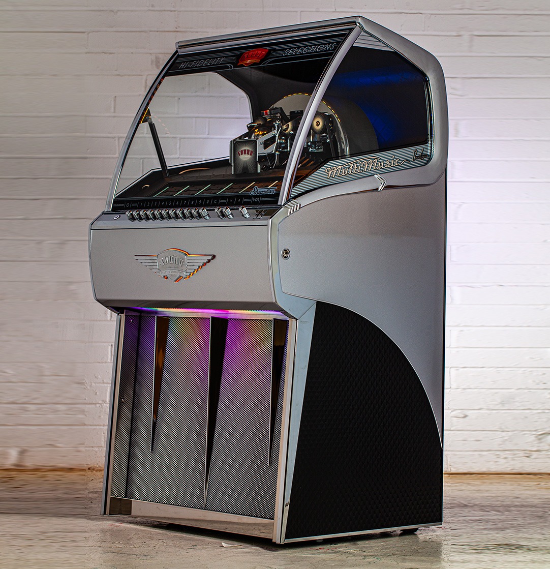 sound-leisure-streamliner-rocket-vinyl-jukebox-ex-demo image 5