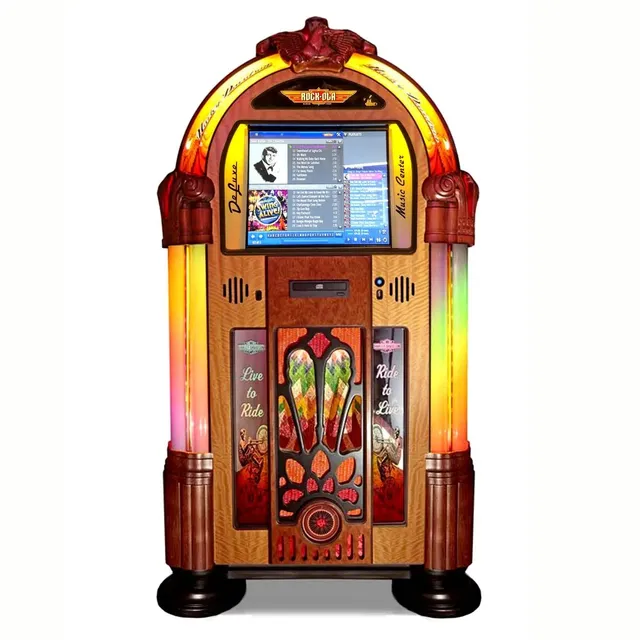 rock-ola-bubbler-harley-davidson-digital-music-center-jukebox image 1