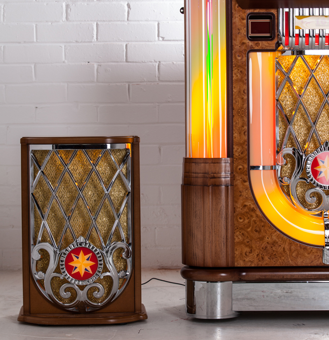 sound-leisure-sl15-lautsprecher-mit-wurlitzer-grill-1945 image 3
