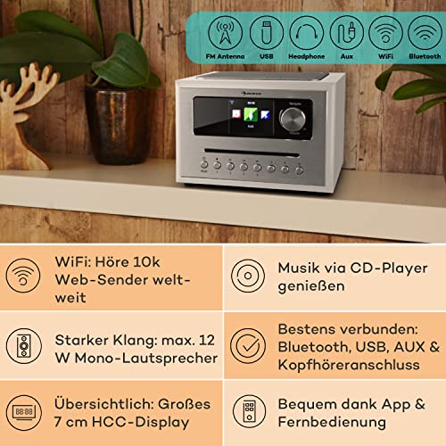 auna-silver-star-cube-micro-anlage-wei-mit-cd-und-10-watt-rms image 8