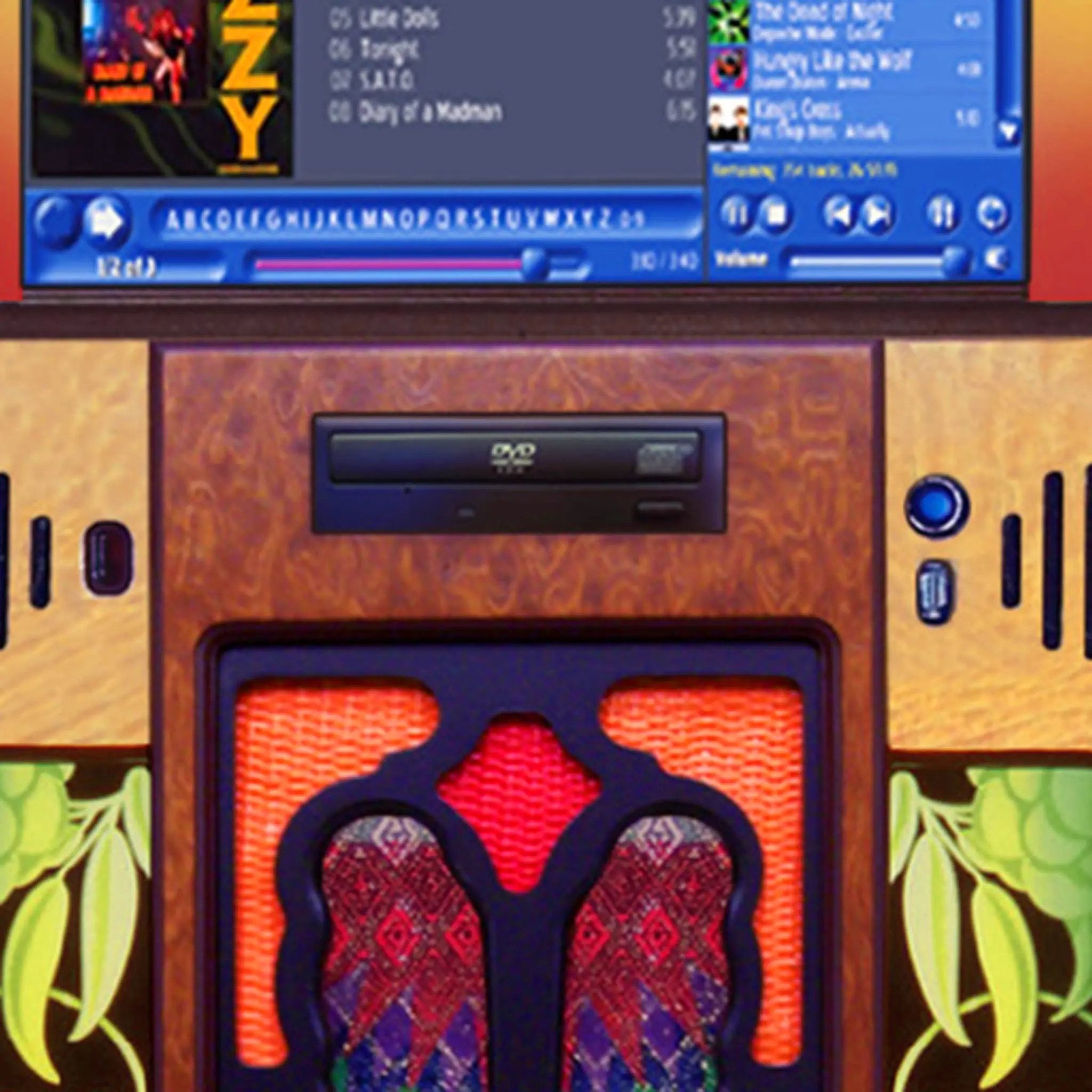 rock-ola-bubbler-gazelle-digital-music-center-jukebox image 5