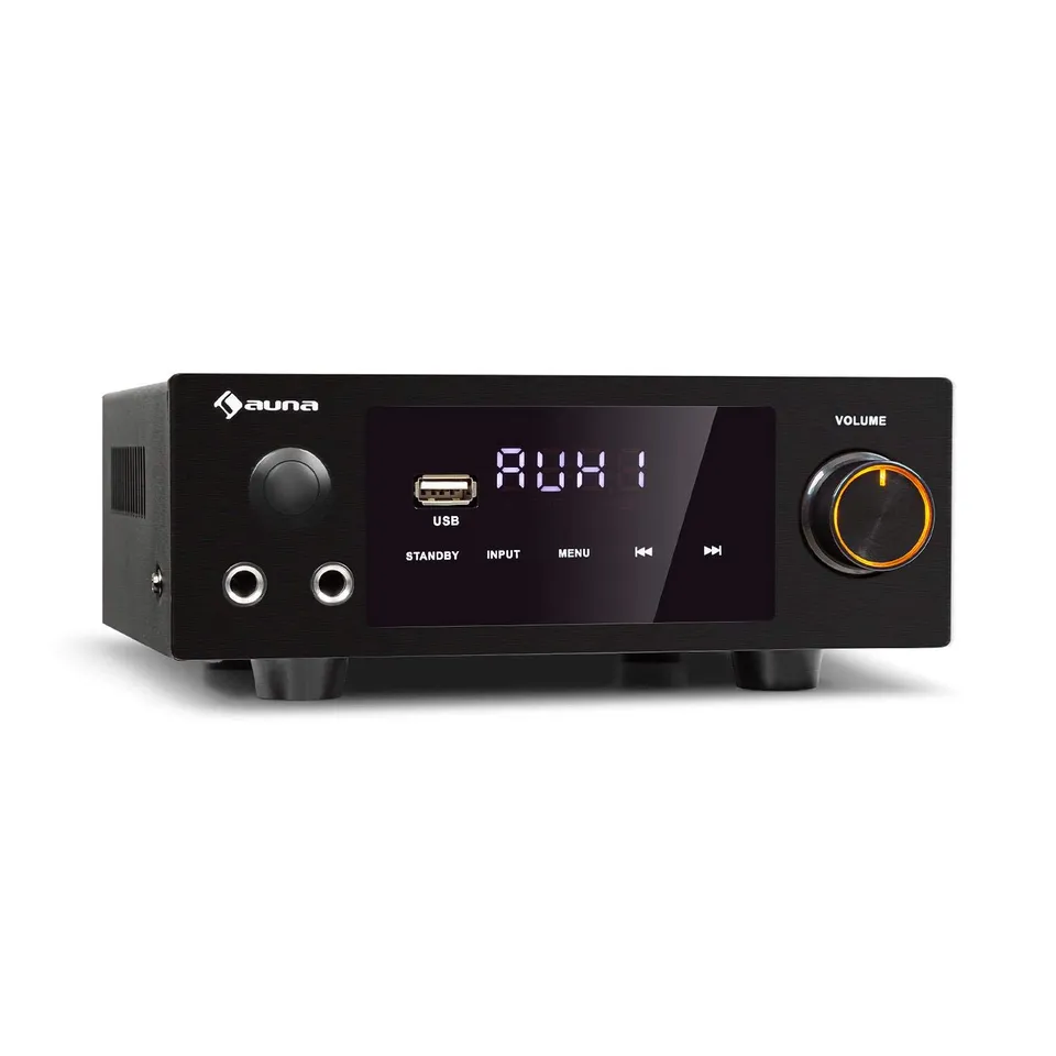 auna-amp-2-dg-stereo-hifi-verst-rker-2x50w-bluetooth-digital-in-schwarz image 1