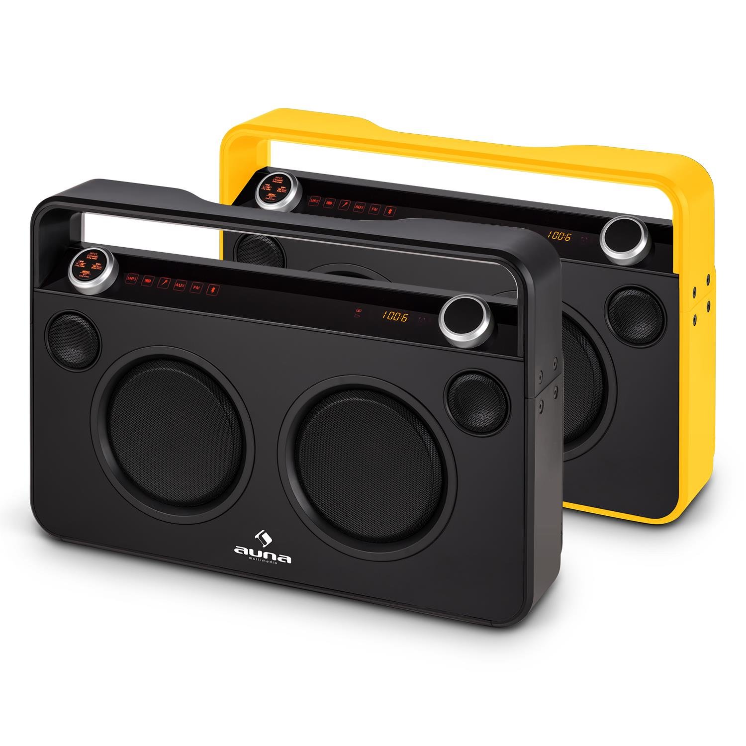 auna-bebop-ghettoblaster-boombox-bluetooth-schwarz image 4