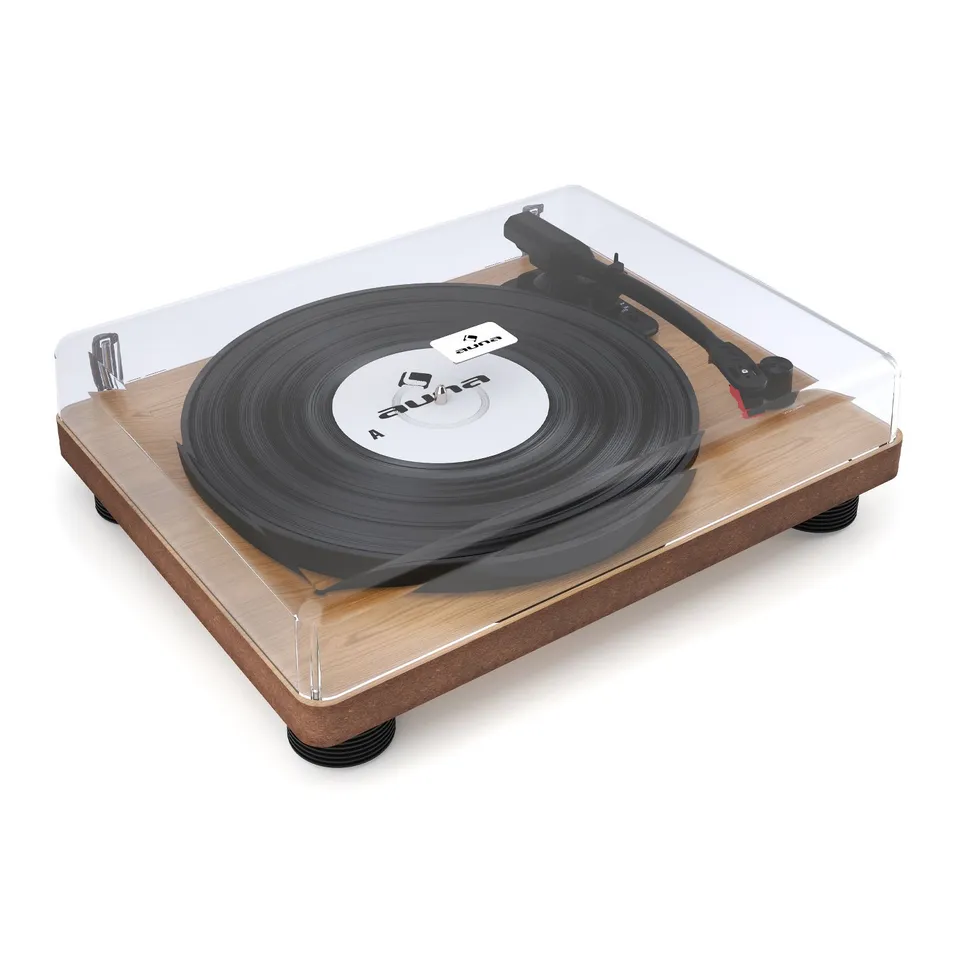 auna-tt-classic-plattenspieler-mit-usb-digitalisierung-und-stereo-lautsprecher-b image 1