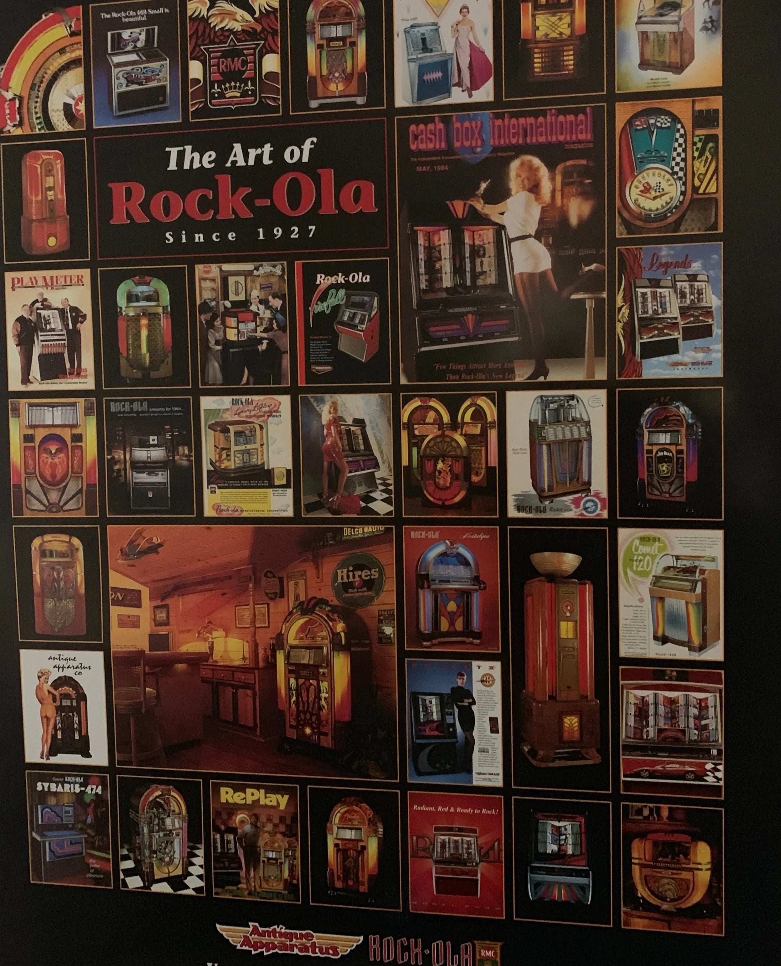rock-ola-poster-art-of-rock-ola-jukebox-wandposter-48-x-64-cm image 2