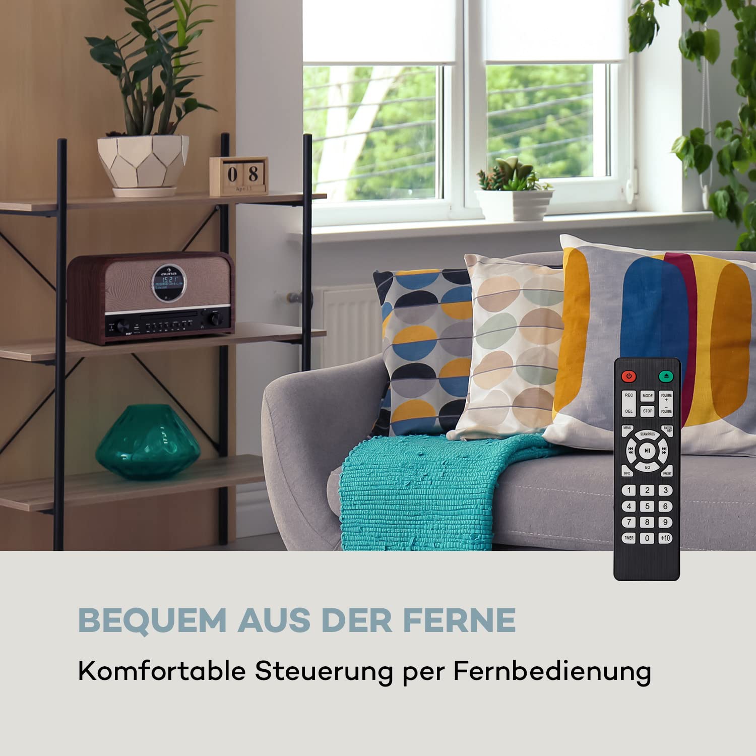 auna-tragbares-dab-radio-mit-cd-player-bluetooth-und-usb-recording-netzbetrieb image 2