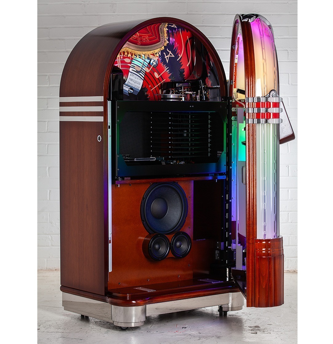 sound-leisure-wurlitzer-1015-tribute-vinyl-jukebox-10-x-lp image 3