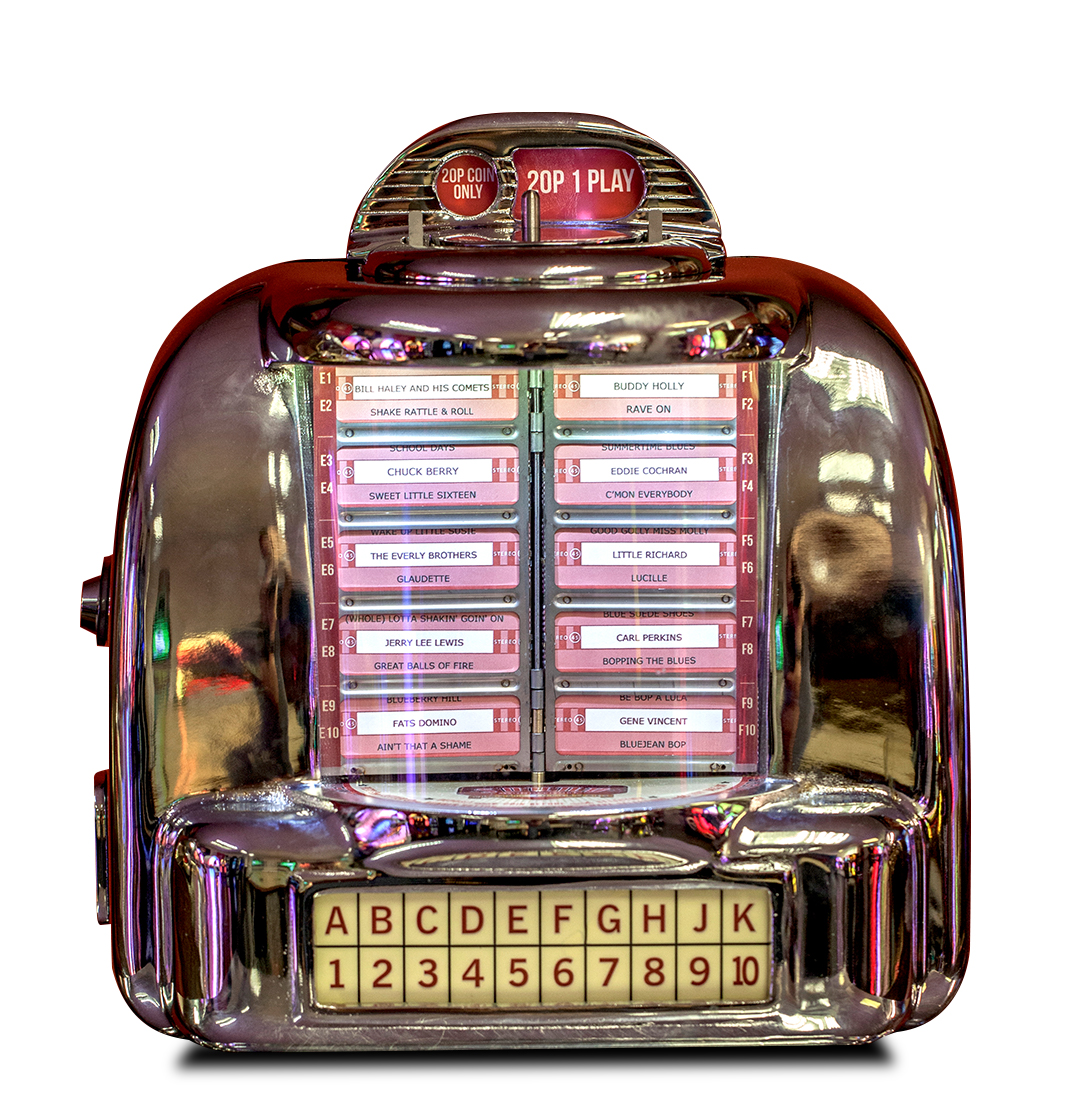 sound-leisure-dime-box-jukebox-selector-tisch-wahlbox-chrom image 1