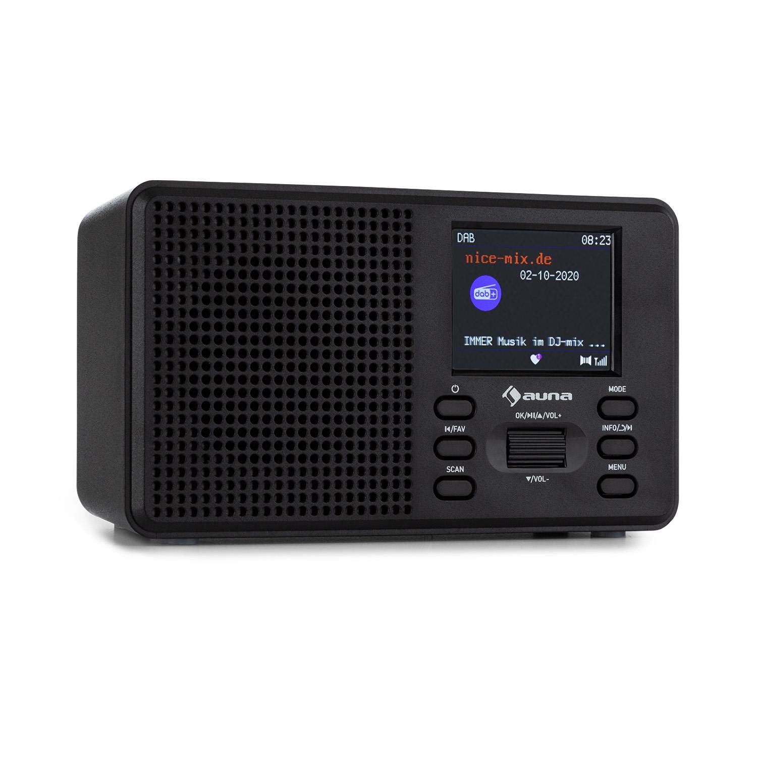 auna-commuter-dab-fm-digitalradio-mit-bluetooth-tft-display-akku-schwarz-17x9-8x image 1