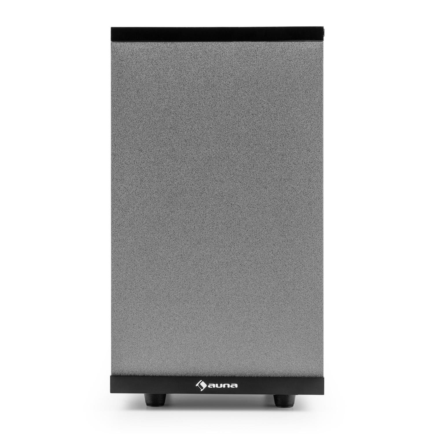 auna-areal-bar-950-2-1-soundbar-mit-subwoofer-140w-bluetooth-usb-grau image 2