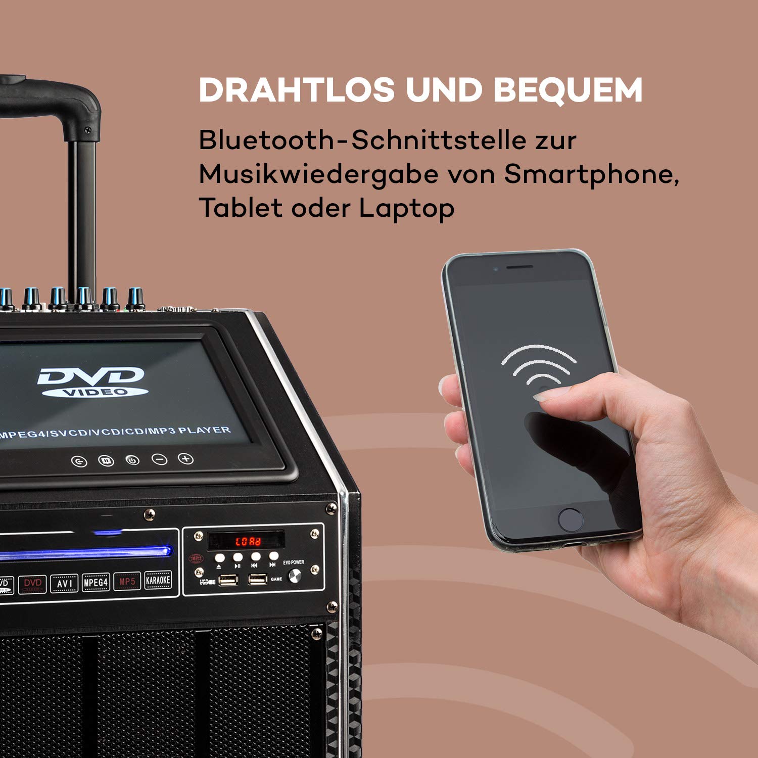 auna-disgo-box-100-dvd-mobile-pa-soundanlage-300-watt-mit-9-display-schwarz image 8