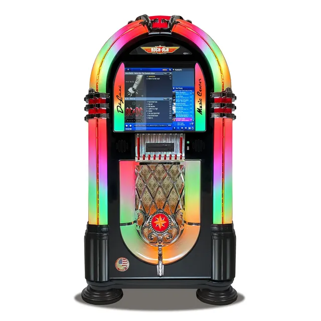 rock-ola-bubbler-qb-8-digital-music-center-jukebox-schwarz image 1