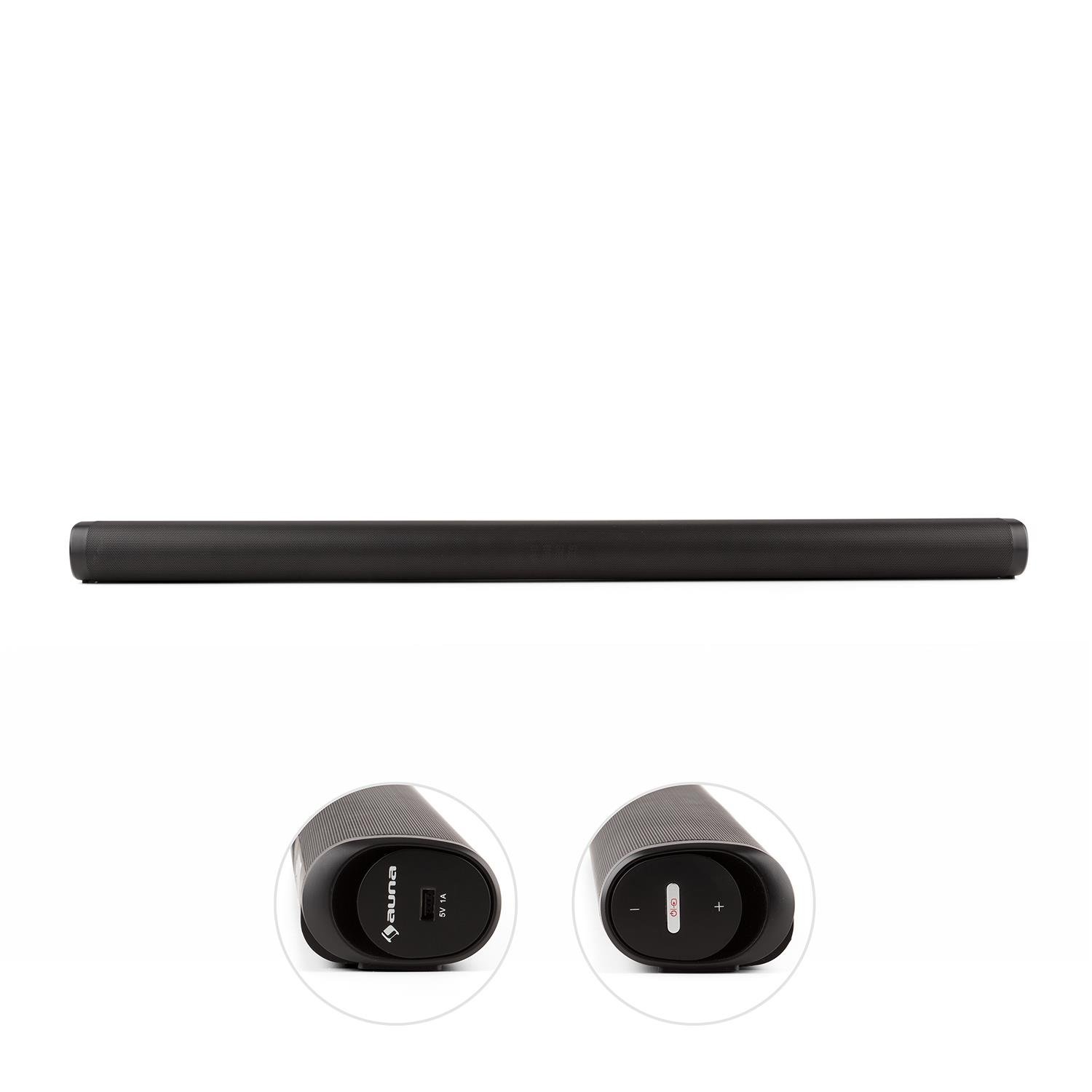 auna-areal-bar-360-soundbar-bluetooth-soundbar-mit-hdmi-arc-usb-und-aux-schwarz image 3