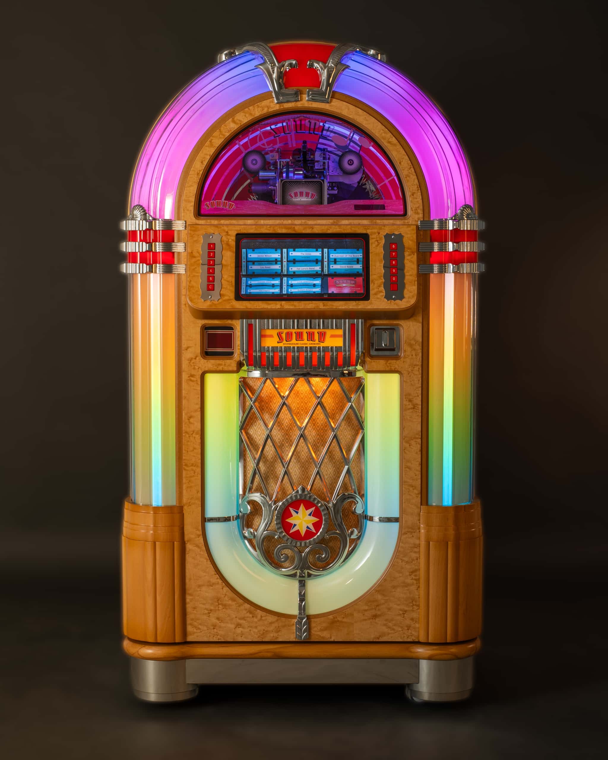 sound-leisure-sl45-vinyl-jukebox-blonde image 2