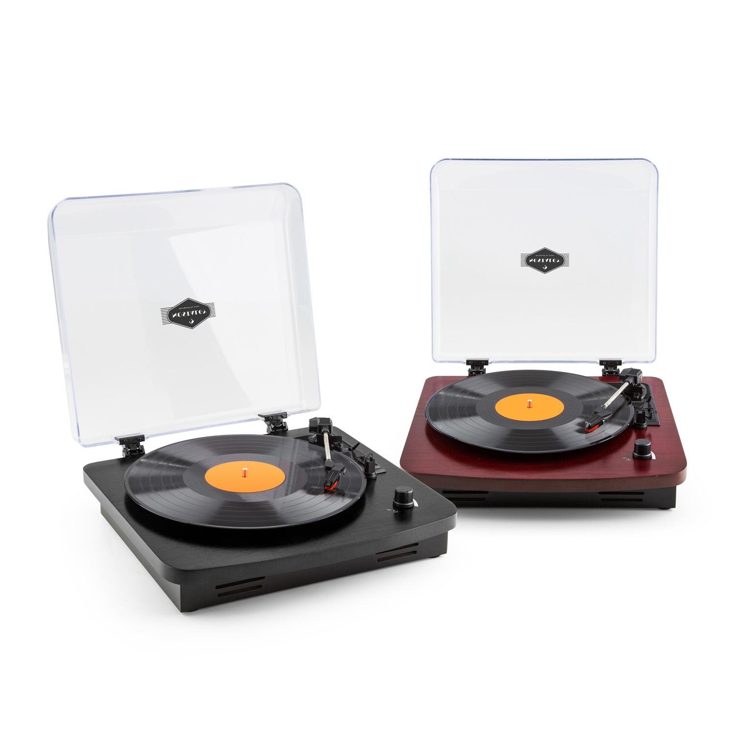 auna-tt-370-schallplattenspieler-mit-stereo-lautsprechern-kirsche image 7