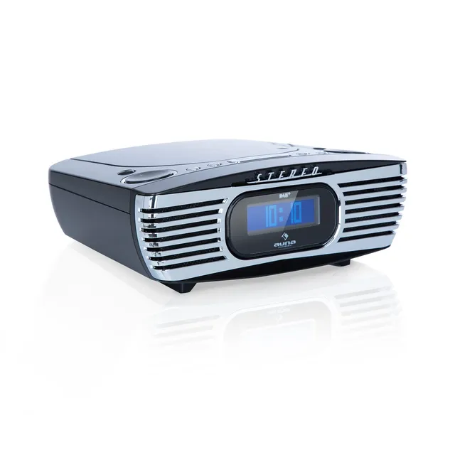 auna-dreamee-dab-radiowecker-mit-cd-player-schwarz image 1